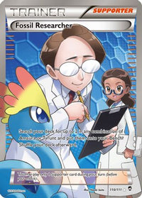 Fossil Researcher (Full Art) (110/111) - XY  Furious Fists Holofoil