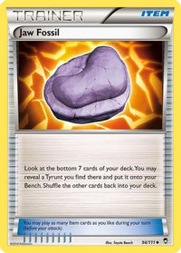 Jaw Fossil (94/111) - XY  Furious Fists