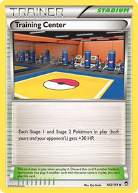 Training Center (102/111) - XY  Furious Fists
