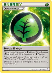 Herbal Energy (103/111) - XY  Furious Fists