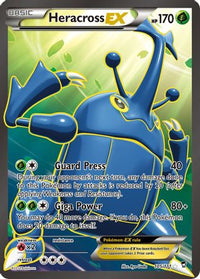 Heracross EX (Full Art) (105/111)  - XY  Furious Fists Holofoil