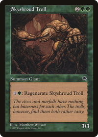 Skyshroud Troll [Tempest]