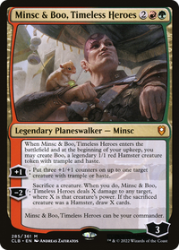 Minsc & Boo, Timeless Heroes [Commander Legends: Battle for Baldur's Gate]