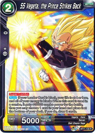 SS Vegeta, the Prince Strikes Back (BT11-130) [Vermilion Bloodline] - POKÉ JEUX