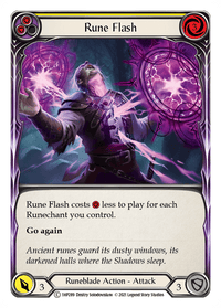 Rune Flash (Yellow) [1HP289] (History Pack 1) - POKÉ JEUX