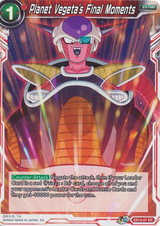 Planet Vegeta's Final Moments (EX13-07) [Special Anniversary Set 2020] - POKÉ JEUX
