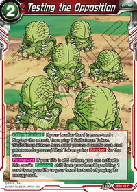 Testing the Opposition (EB1-011) [Battle Evolution Booster] - POKÉ JEUX