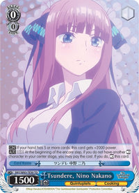 Tsundere, Nino Nakano (5HY/W83-TE30 TD) [Les quintuplés par excellence] 
