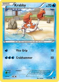 Krabby (13/119)  - XY  Phantom Forces