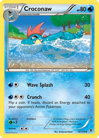 Croconaw (16/119)  - XY  Phantom Forces
