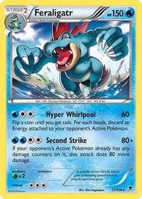 Feraligatr (17/119)  - XY  Phantom Forces Holofoil