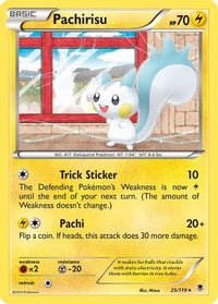 Pachirisu (25/119)  - XY  Phantom Forces