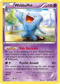 Wobbuffet (36/119)  - XY  Phantom Forces