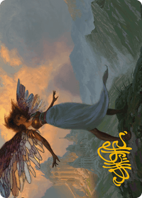 Glasswing Grace Art Card (Gold-Stamped Signature) [Modern Horizons 3 Art Series] - POKÉ JEUX