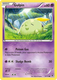 Gulpin (37/119)  - XY  Phantom Forces