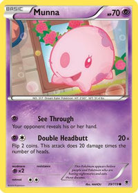 Munna (39/119)  - XY  Phantom Forces