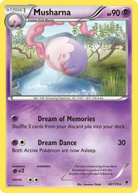 Musharna (40/119)  - XY  Phantom Forces