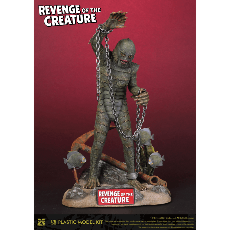 1/8 Scale Revenge of the Creature Plastic Model Kit (Pre-Order)