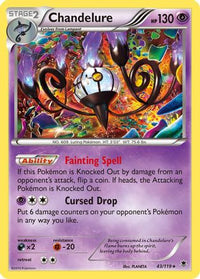 Chandelure (43/119) - XY  Phantom Forces Holofoil