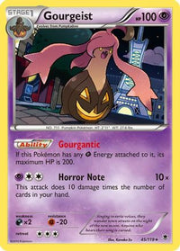 Gourgeist (45/119)  - XY  Phantom Forces Holofoil