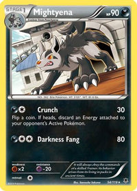 Mightyena (54/119)  - XY  Phantom Forces
