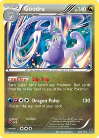 Goodra (77/119)  - XY  Phantom Forces Holofoil