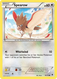 Spearow (78/119)  - XY  Phantom Forces