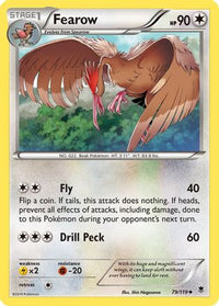 Fearow (79/119)  - XY  Phantom Forces