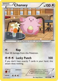 Chansey (80/119)  - XY  Phantom Forces