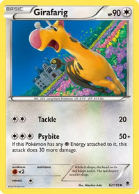 Girafarig (82/119)  - XY  Phantom Forces