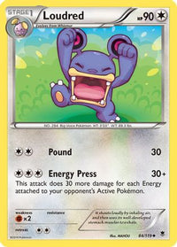 Loudred (84/119)  - XY  Phantom Forces