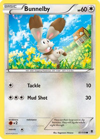 Bunnelby (87/119)  - XY  Phantom Forces