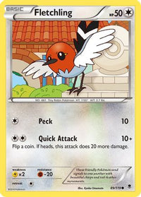 Fletchling (89/119)  - XY  Phantom Forces
