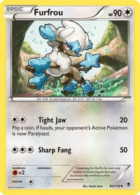 Furfrou (90/119)  - XY  Phantom Forces