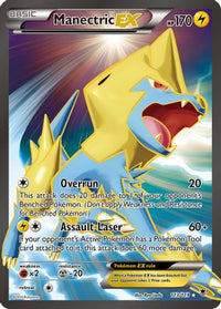 Manectric EX (Full Art) (113/119) - XY  Phantom Forces Holofoil