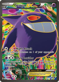 Gengar EX (Full Art) (114/119) - XY  Phantom Forces Holofoil