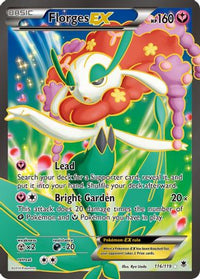 Florges EX (Full Art) (116/119)  - XY  Phantom Forces Holofoil