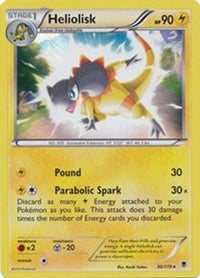 Heliolisk (XY Phantom Forces) (30/119)  - Deck Exclusives