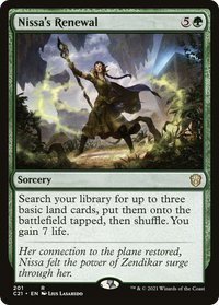 Nissa's Renewal [Commander 2021]