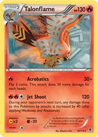 Talonflame (XY Phantom Forces) (10/119) - Deck Exclusives Holofoil