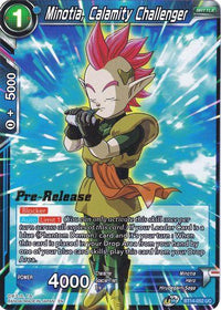 Minotia, Calamity Challenger (BT14-052) [Cross Spirits Prerelease Promos] - POKÉ JEUX