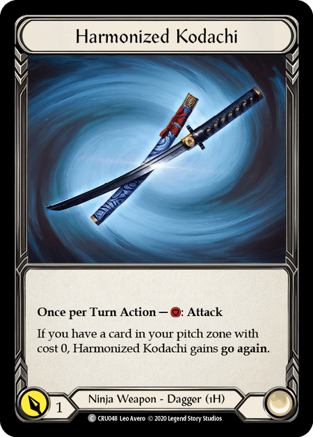 Harmonized Kodachi [U-CRU048] (Crucible of War Unlimited) Unlimited Rainbow Foil - POKÉ JEUX