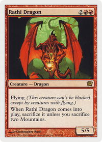 Rathi Dragon (9ED-210) - Ninth Edition Foil