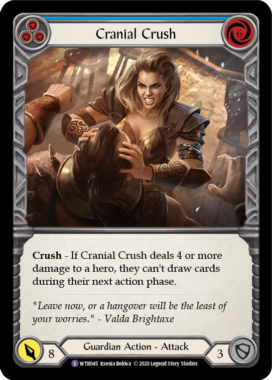 Cranial Crush [U-WTR045] (Welcome to Rathe Unlimited) Unlimited Rainbow Foil - POKÉ JEUX