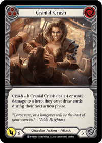Cranial Crush [U-WTR045] (Welcome to Rathe Unlimited) Unlimited Rainbow Foil - POKÉ JEUX