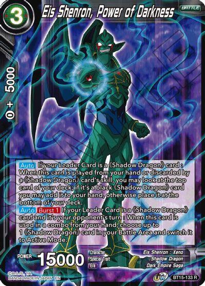 Eis Shenron, Power of Darkness (BT15-133) [Saiyan Showdown] - POKÉ JEUX