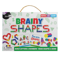 MATCH & LEARN - BRAINY SHAPES (EN) (Special Order)
