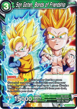 Son Goten, Bonds of Friendship (BT11-078) [Vermilion Bloodline 2nd Edition] - POKÉ JEUX