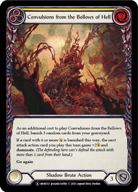 Convulsions from the Bellows of Hell (Yellow) [U-MON133-RF] (Monarch Unlimited) Unlimited Rainbow Foil - POKÉ JEUX