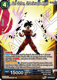 Son Gohan, Unbelievable Might (Common) (BT13-038) [Supreme Rivalry] - POKÉ JEUX